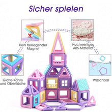 Laden Sie das Bild in den Galerie-Viewer, Makrone Farben Magnetbaustein Set