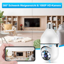 Laden Sie das Bild in den Galerie-Viewer, Intelligente drahtlose WiFi Vollfarbkamera mit Glühbirne