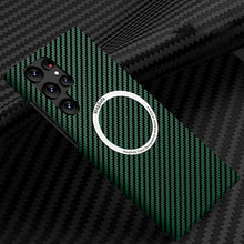 Laden Sie das Bild in den Galerie-Viewer, Samsung Handyhülle aus Kohlefaser