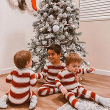 Laden Sie das Bild in den Galerie-Viewer, Bester Weihnachtlicher Familienpyjama(2-teiliges Set)