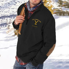 Laden Sie das Bild in den Galerie-Viewer, Modisches Lässiges Sweatshirt mit Reißverschluss