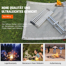 Laden Sie das Bild in den Galerie-Viewer, Tragbare Feuerstelle - Perfekt für Camping, Familien und Hinterhöfe