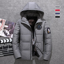 Laden Sie das Bild in den Galerie-Viewer, Schmal Geschnittene Lässige Thermisch Gepolsterte Kleidung für Herren