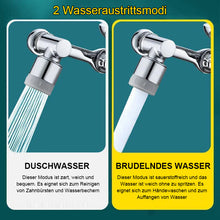 Laden Sie das Bild in den Galerie-Viewer, Rotierender Wasserhahn mit Spritzfilter
