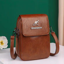Laden Sie das Bild in den Galerie-Viewer, Neue modische doppellagige Umhängetasche aus weichem Leder