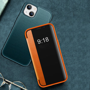 Business iPhone Flip-Handyhülle