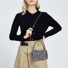 Laden Sie das Bild in den Galerie-Viewer, Stilvolle Umhängetasche mit Diamanten