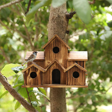 Laden Sie das Bild in den Galerie-Viewer, Kreatives Vogelhaus Aus Holz