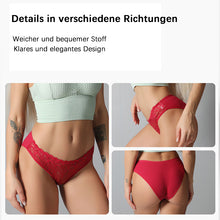 Laden Sie das Bild in den Galerie-Viewer, Atmungsaktives Spitzenhöschen für Damen