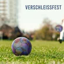 Laden Sie das Bild in den Galerie-Viewer, Reflektierender leuchtender Fußball