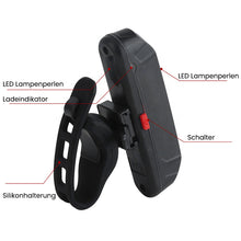 Laden Sie das Bild in den Galerie-Viewer, USB Kreatives aufladbares Fahrradrücklicht