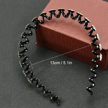 Laden Sie das Bild in den Galerie-Viewer, Modisches Rutschfestes Strass-Stirnband