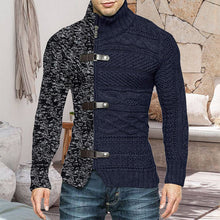 Laden Sie das Bild in den Galerie-Viewer, Rollkragenpullover mit Lederschnalle