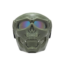 Laden Sie das Bild in den Galerie-Viewer, Totenkopf Horror Helmmaske