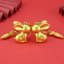 Laden Sie das Bild in den Galerie-Viewer, Karotte Kaninchen Schlüsselanhänger