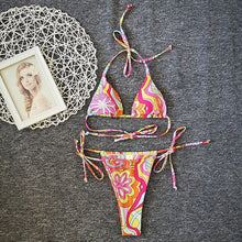 Laden Sie das Bild in den Galerie-Viewer, Neuer Sexy Strand-Bikini Mit Blumenmuster