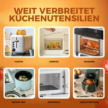 Laden Sie das Bild in den Galerie-Viewer, Faltbare Heißluftfritteuse Backblech aus Silikon