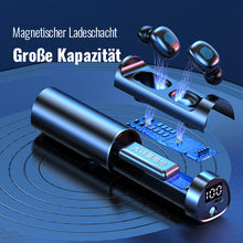 Laden Sie das Bild in den Galerie-Viewer, Drahtlos Bluetooth Ohrhörer Ladebox mit Taschenlampe