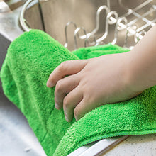 Laden Sie das Bild in den Galerie-Viewer, Doppellagiger Dicker Korallenvlies-Lappen