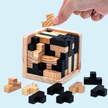 Laden Sie das Bild in den Galerie-Viewer, 3D Lernspielzeug aus Holz für Kinder und Erwachsene