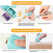 Laden Sie das Bild in den Galerie-Viewer, Tragbare Haushalt Siegelmaschine