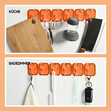 Laden Sie das Bild in den Galerie-Viewer, Multifunktionale transparente 6 Haken