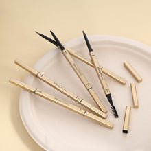 Laden Sie das Bild in den Galerie-Viewer, Langanhaltender Wasserfester Doppelseitiger Augenbrauenstift