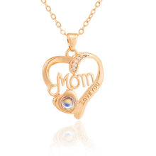 Laden Sie das Bild in den Galerie-Viewer, ,,Ich liebe dich Mama Liebe Herz&quot; Halskette