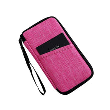 Laden Sie das Bild in den Galerie-Viewer, Vielseitige Reise-Dokumententasche mit mehreren Fächern