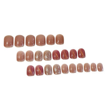 Laden Sie das Bild in den Galerie-Viewer, Geheimnisvolle tragbare Maniküre mit Katzenauge (24 Stück)