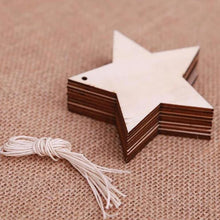 Laden Sie das Bild in den Galerie-Viewer, Kreativer Weihnachtsbaumanhänger Aus Holz