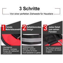 Laden Sie das Bild in den Galerie-Viewer, Oxford- Gewebe Ziehweste für Hunde