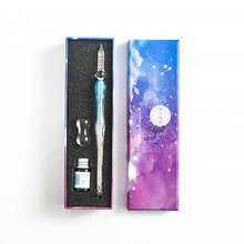 Laden Sie das Bild in den Galerie-Viewer, Sternenhimmel Glasstift-Tinten-Set