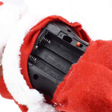 Laden Sie das Bild in den Galerie-Viewer, Lustige Elektrische Drehende Weihnachtsmannpuppe