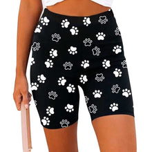 Laden Sie das Bild in den Galerie-Viewer, Fitness-Yoga-Shorts mit buntem Druck