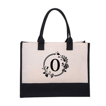Laden Sie das Bild in den Galerie-Viewer, Leinwand Alphabet Tasche