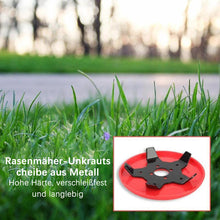 Laden Sie das Bild in den Galerie-Viewer, Unkrautsteg für Rasenmäher aus Metall