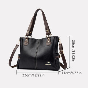 Helle Farbe Handtasche Kreuzbody Lederhandtasche