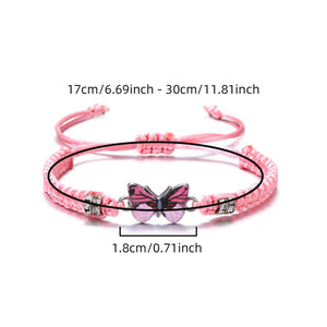 Armband mit Schmetterlingsanhänger