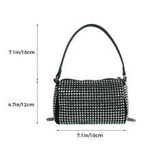 Laden Sie das Bild in den Galerie-Viewer, Stilvolle Umhängetasche mit Diamanten