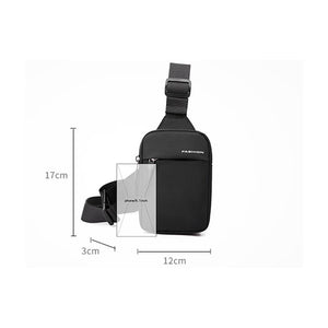 Multifunktionale Brusttasche zum Umhängen