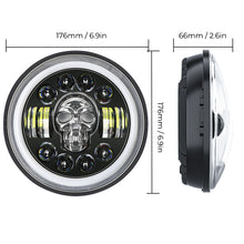 Laden Sie das Bild in den Galerie-Viewer, Schädel-LED-Scheinwerfer