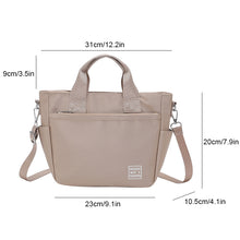 Laden Sie das Bild in den Galerie-Viewer, Leichte Schultertasche aus Nylon