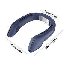 Laden Sie das Bild in den Galerie-Viewer, Tragbarer Halsventilator für Nackenklimaanlage