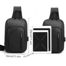 Laden Sie das Bild in den Galerie-Viewer, Multifunktionale Brusttasche für Herren mit großem Fassungsvermögen