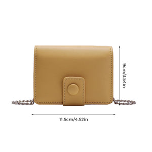 Mini Kosmetiktasche aus Leder