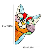Laden Sie das Bild in den Galerie-Viewer, Süßer Katzenaufkleber fürs Fenster