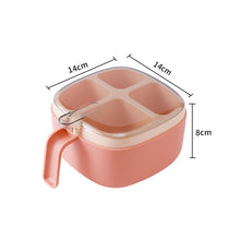 Laden Sie das Bild in den Galerie-Viewer, Gewürzbox mit vier Rosten für die Küche mit Deckel
