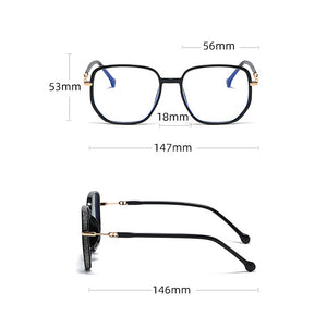 Stylische Anti-Blaulicht-Brille zum Abnehmen