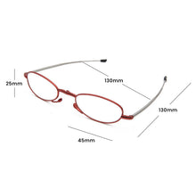 Laden Sie das Bild in den Galerie-Viewer, Faltbare tragbare Lesebrille